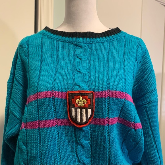 Rare 1980's Here's A Hug Sweater Vintage - Picture 3 of 6